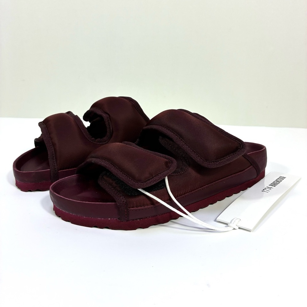 Birkenstock 1774 Arizona Cosny Nylon Sandals Port Royale 38 7 NEW Monochromatic - Picture 11 of 16